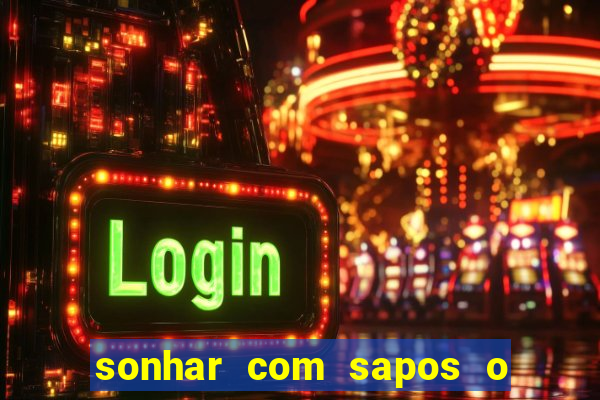 sonhar com sapos o que significa